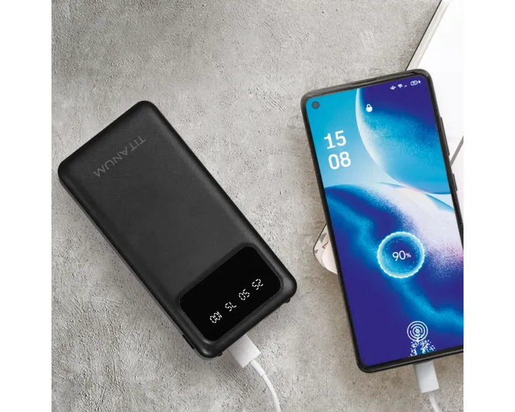 TITANUM OL22 Black 20000mAh Повербанк