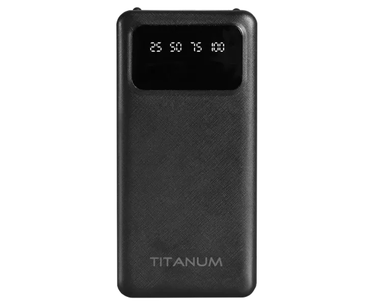 TITANUM OL03 Black 30000mAh Повербанк