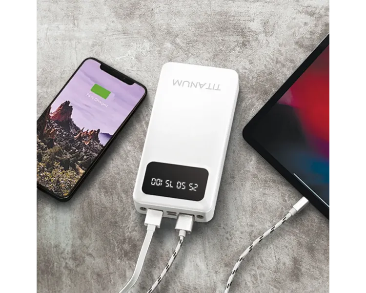 TITANUM OL03 White 30000mAh Повербанк