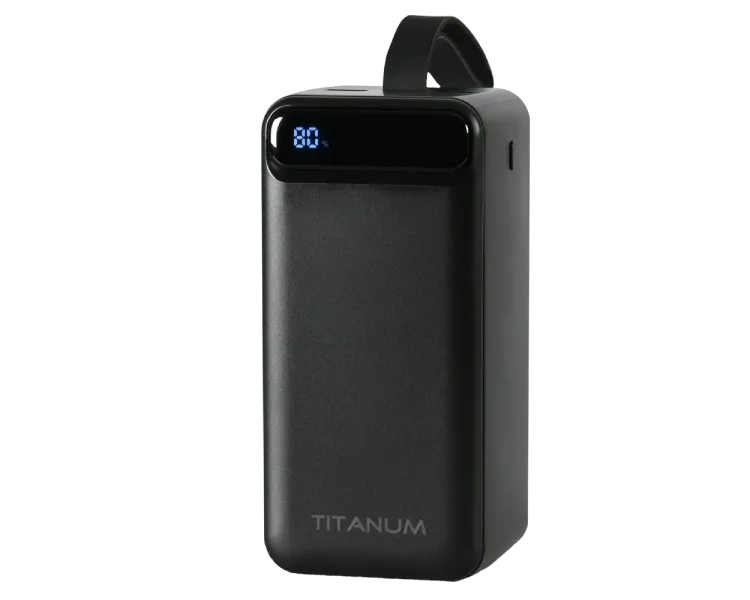 TITANUM 741S 22.5W Black 50000mAh Повербанк