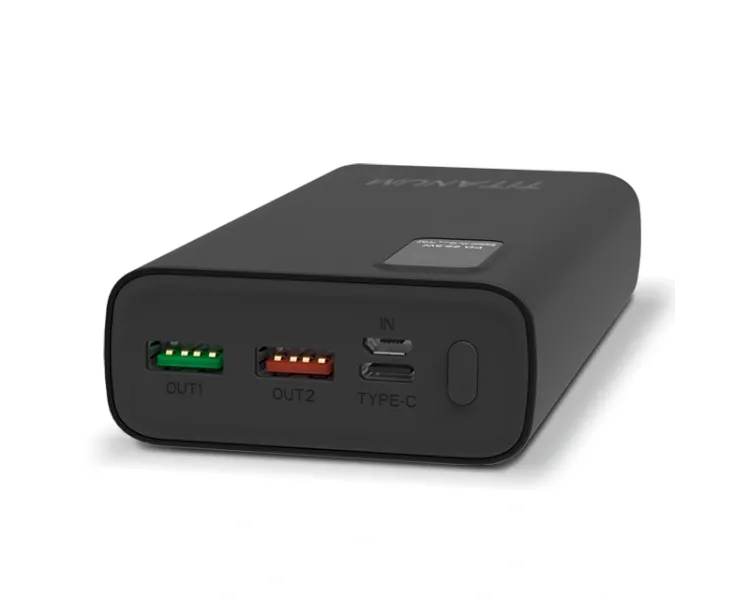 TITANUM 727S 20000mAh 22.5W Black Повербанк