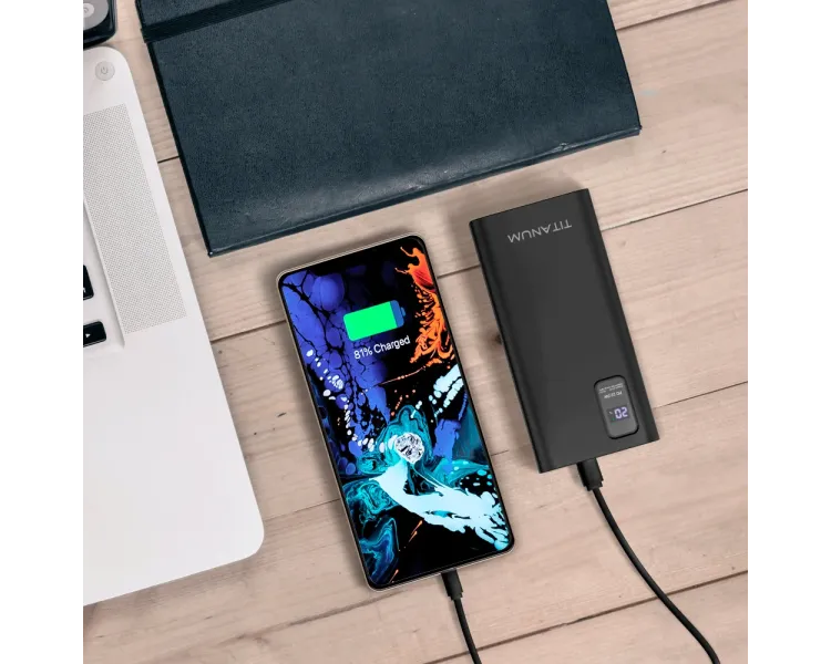 TITANUM 727S 20000mAh 22.5W Black Повербанк