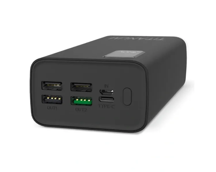 TITANUM 728S 30000mAh 22.5W Black Повербанк