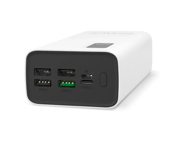 TITANUM 728S 30000mAh 22.5W White Повербанк