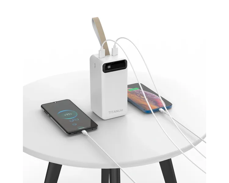 TITANUM 741 White 50000mAh Повербанк