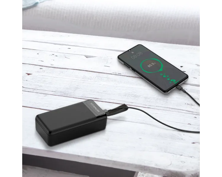 TITANUM 914 Black 30000mAh Повербанк