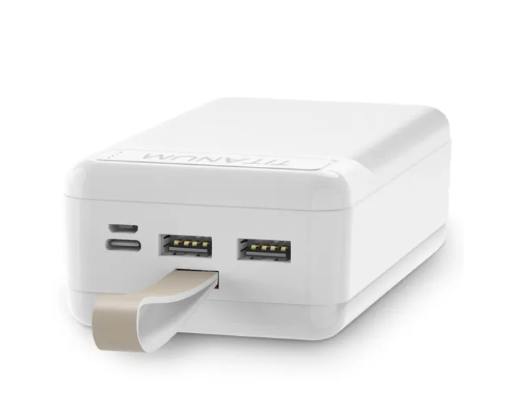 TITANUM 914 White 30000mAh Повербанк