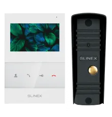 Slinex SQ-04 White + ML-16HR (чорний) Комплект відеодомофону