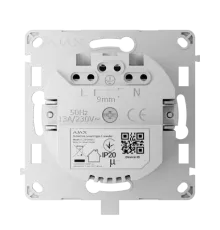 Ajax OutletCore (smart) [type F] [55] (8EU) Реле керування розеткою