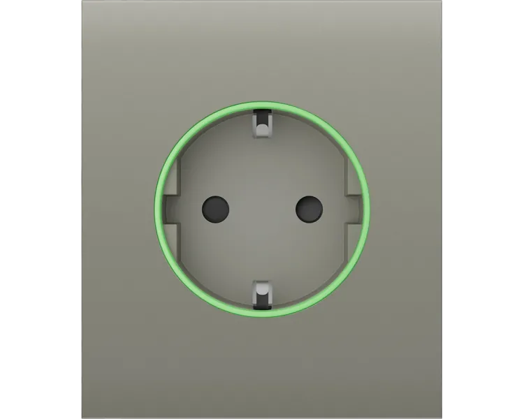 Ajax CenterCover (smart) [type F] [55] ASP olive фронтальна панель