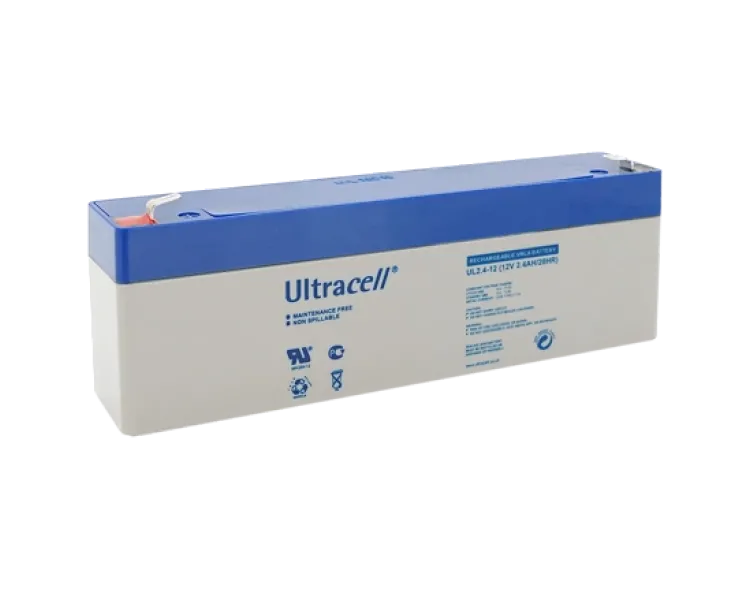 Ultracell UL2.4-12 2.4А•г 12В Свинцево-кислотна акумуляторна батарея