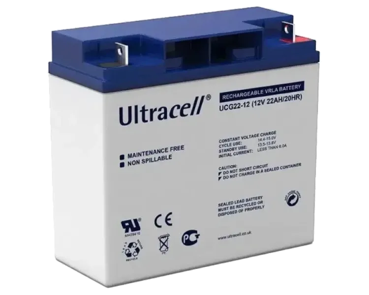 Ultracell UCG22-12 12V/22Ah Акумуляторна батарея