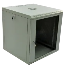 12U, 600х600х640 Шафа акрилове скло сірий