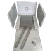 Hypernet WMNC66-12U-FLAT Шафа коммутаційна настінна 12U 600x600 розбірна