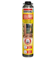 SOUDAL 750мл Піна монтажна пістолет