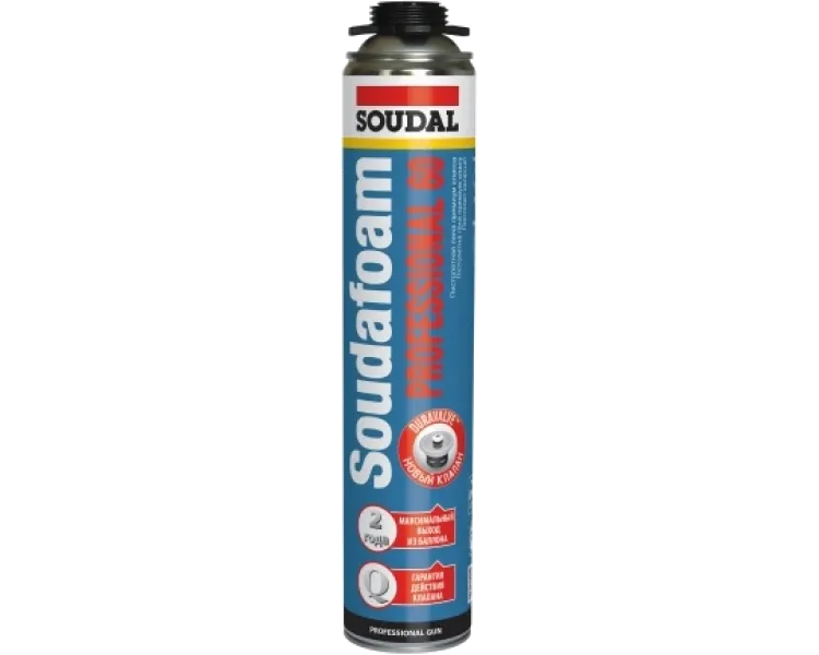 SOUDAL Soudafoam Gun P60 Піна монтажна 750мл