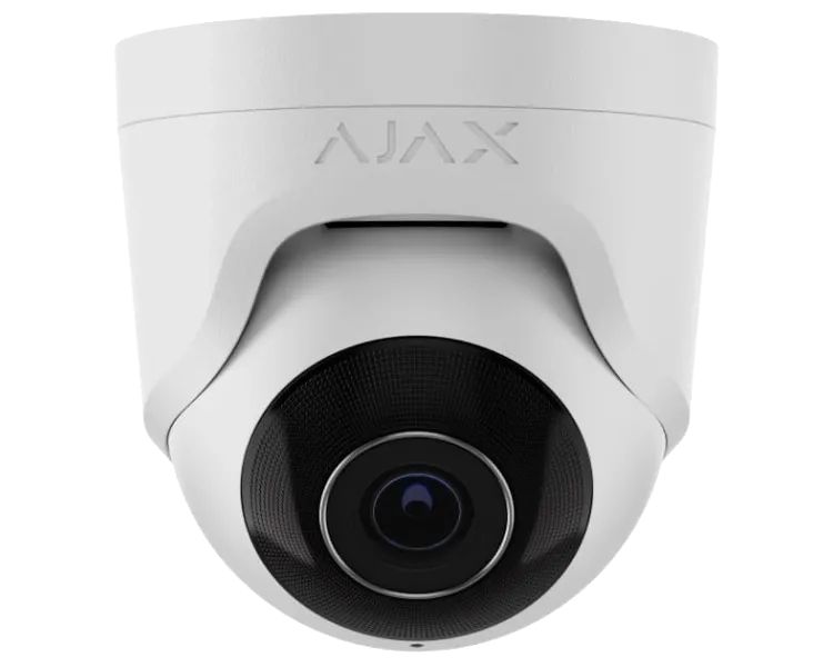 TurretCam (8EU) ASP white 5МП (4мм) IP відеокамера Ajax