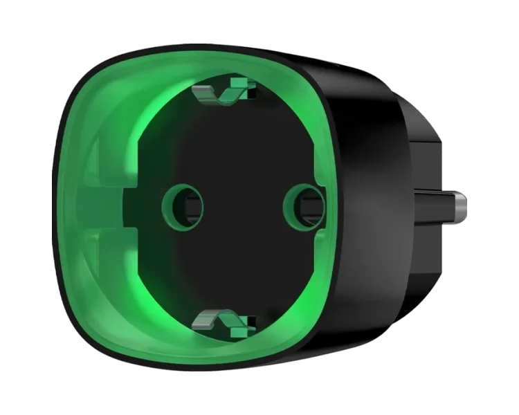 Socket black EU Розумна розетка