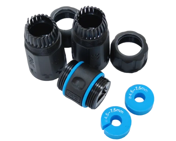 RJ45-RJ45 STP Водонепроникний з'єднувач IP68 кат. 6