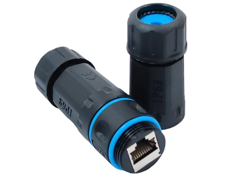 RJ45-RJ45 STP Водонепроникний з'єднувач IP68 кат. 6