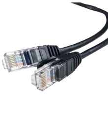 UTP CAT5e Патч-корд чорний 0.5м