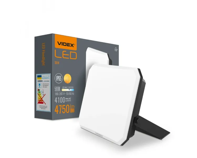 VIDEX F3 50W 5000K 220V LED прожектор