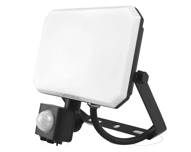 VIDEX F3 30W 5000K 220V LED прожектор з датчиком руху