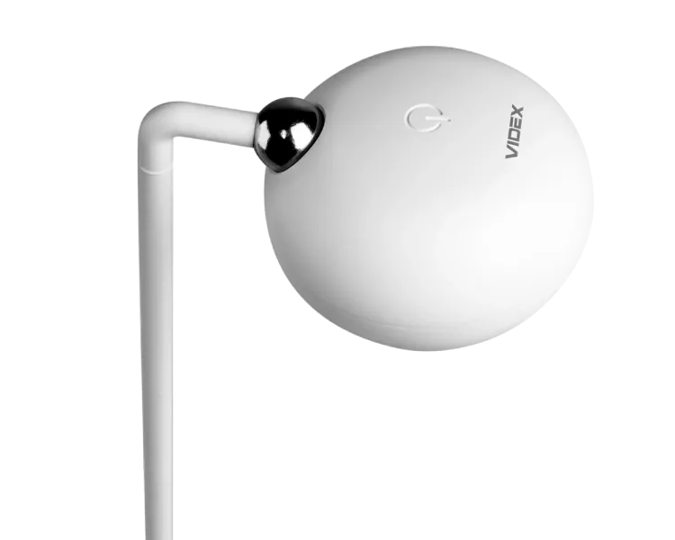 VIDEX VLE-TF18W 3W 3000-5500K 220V LED лампа настiльна з акумулятором