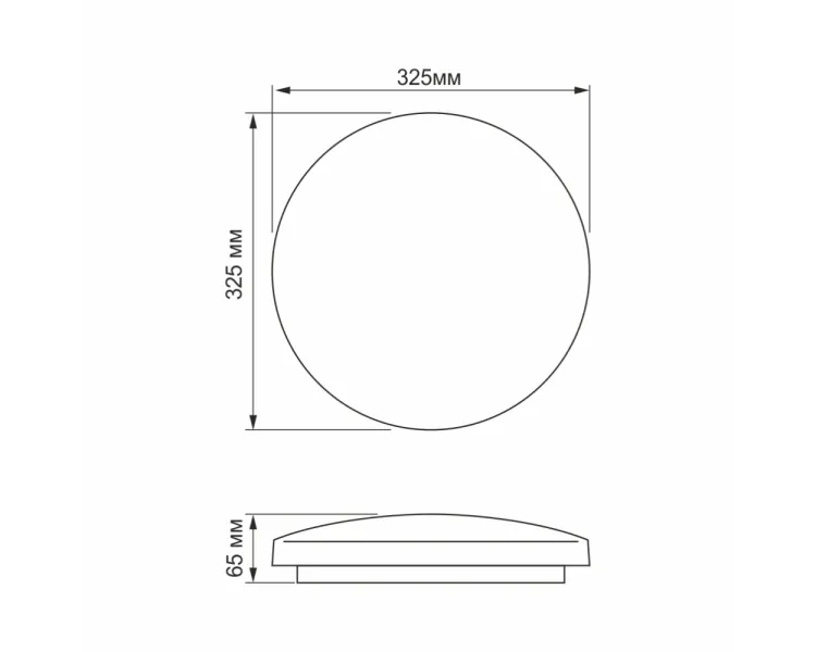 TITANUM 24W 5000K 220V LED світильник настінно-стельовий Зоряне небо