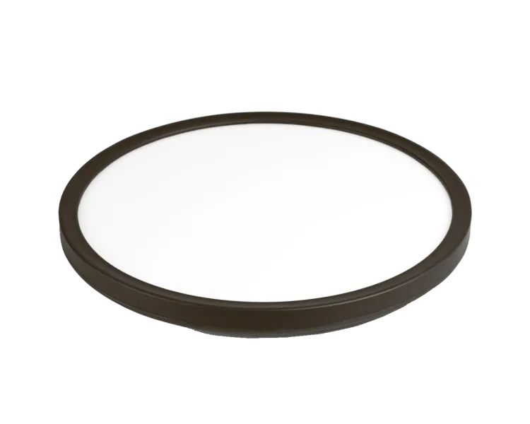VIDEX DL3R 18W 4000K 220V LED світильник з декоративною підсвіткою