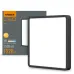 VIDEX 24W 5000K 220V LED світильник накладний квадрат Black