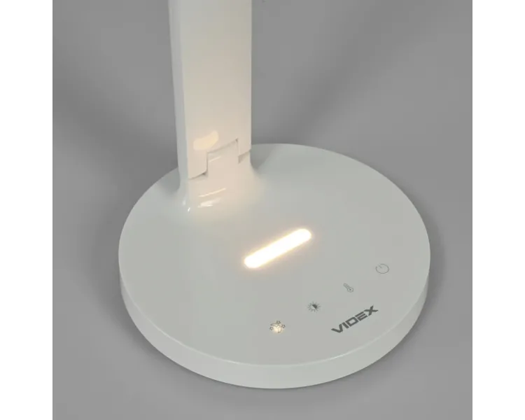VIDEX VL-TF16W 5W 1800-5000K LED лампа настільна з акумулятором