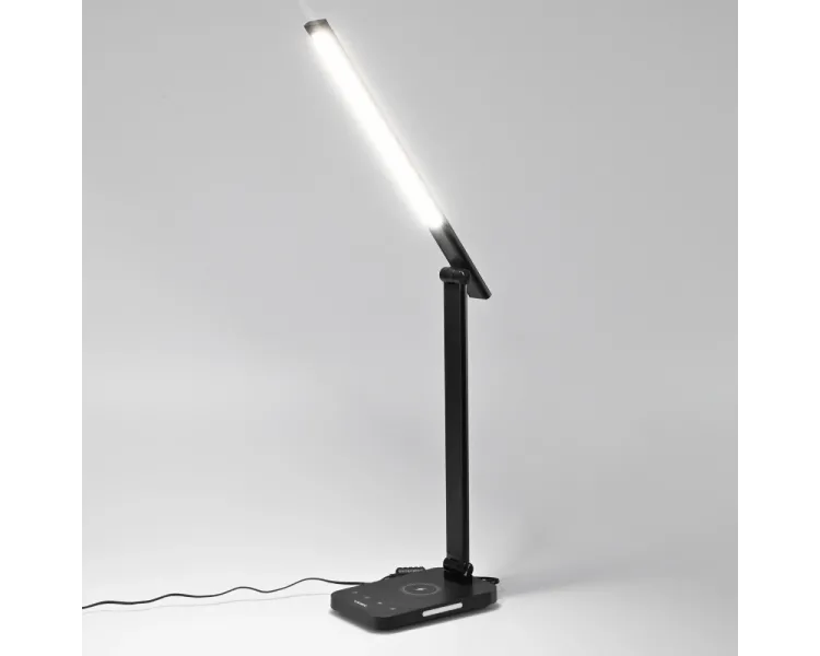 VIDEX VL-TF17B 18W 1800-6500K LED лампа настільна з бездротовою зарядкою