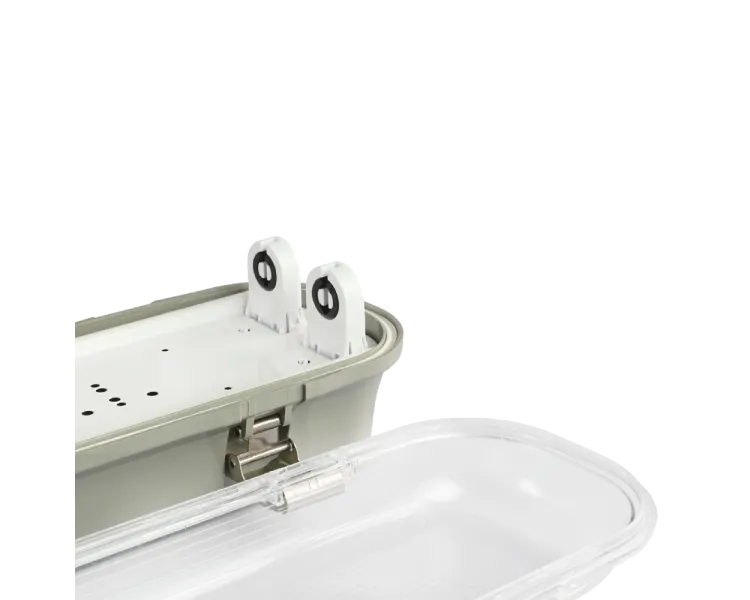 VIDEX 1,2М 220V LED світильник IP65 лінійний під лампу 2хТ8