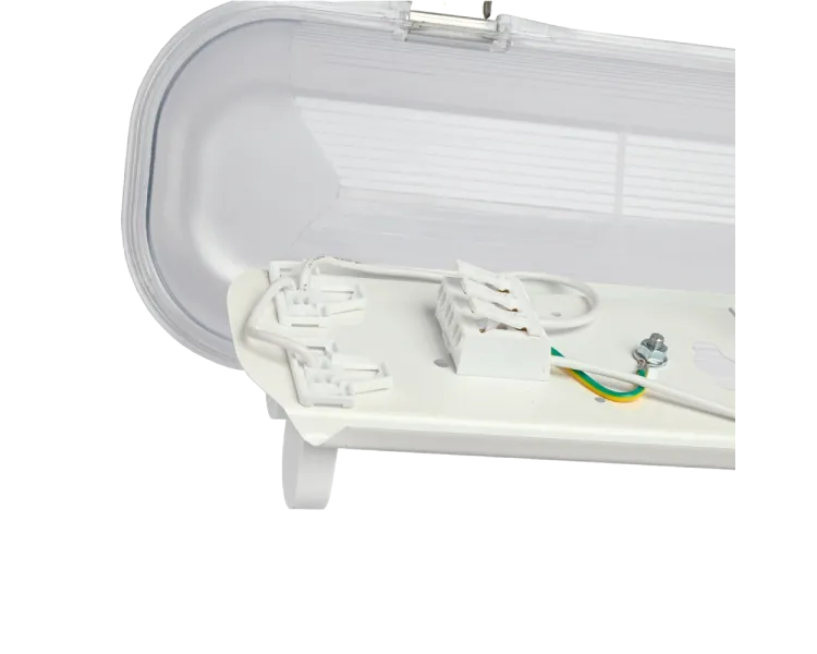 VIDEX 1,2М 220V LED світильник IP65 лінійний під лампу 2хТ8