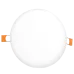 VIDEX 9W 4100K 220V LED світильник безрамковий круглий
