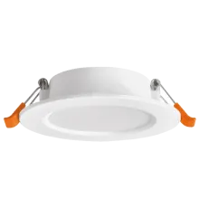 VIDEX 4W 5000K 220V LED світильник Back круглий
