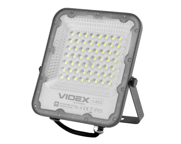 VIDEX PREMIUM 30W 5000K 220V LED прожектор