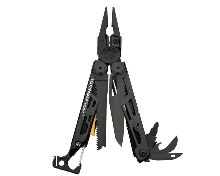 LEATHERMAN SIGNAL BLACK Мультиінструмент, синтетичний чохол