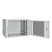 IPCOM 12U 600x600 Шафа телекомунікаційна двері перфорація (сіра)