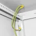 IPCOM 12U 600x600 Шафа телекомунікаційна двері перфорація (сіра)
