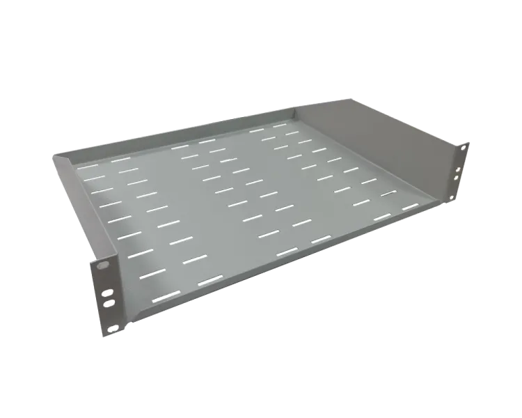2U 19" 350мм 25 кг Полиця консольна