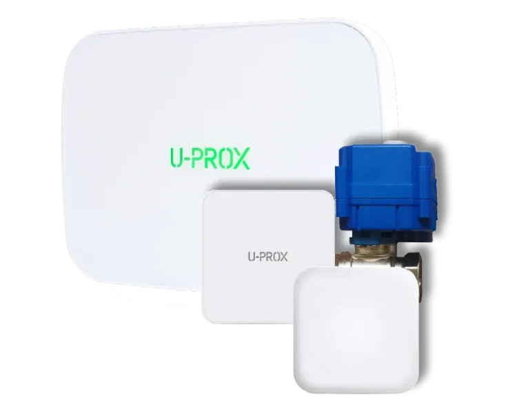 U-Prox DN15 White Бездротовий комплект запобігання затоплення