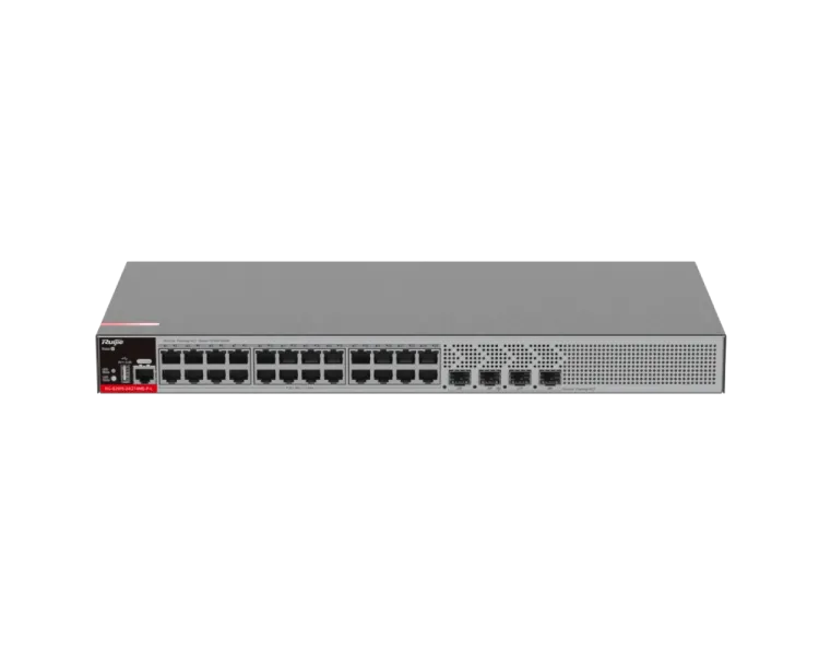 Ruijie RG-S2915-24GT4MS-P-L PoE+ Layer 2+ Комутатор 28 портів керований
