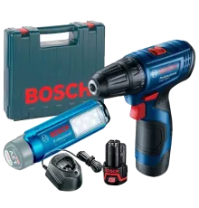 Bosch GSR 120-LI + GLI 12V-300 (06019G8004) Акумуляторний шурупокрут та ліхтарик