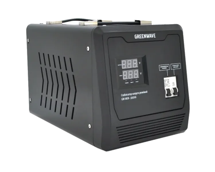 Green Wave Mauser 5000VA (3500Вт) Стабілізатор напруги релейний клеммные колодки DC140-260V, AC220
