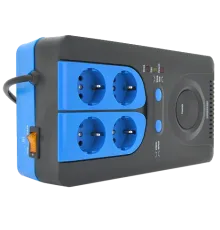 Green Wave Winchester 2000VA (1400Вт) Стабілізатор напруги релейний 4xShuko, DC140-260V, AC220±8%