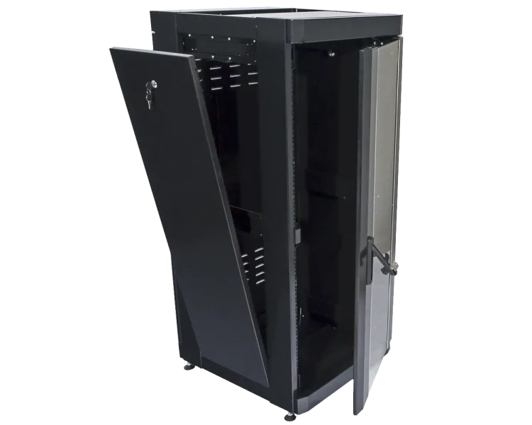 19" 18U, 610 х 675 мм Шафа чорна