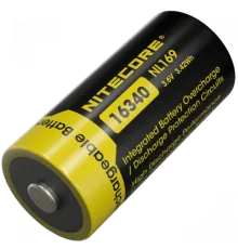 Nitecore NL169 Li-Ion CR123A 3.6V (950mAh) Акумулятор літієвий