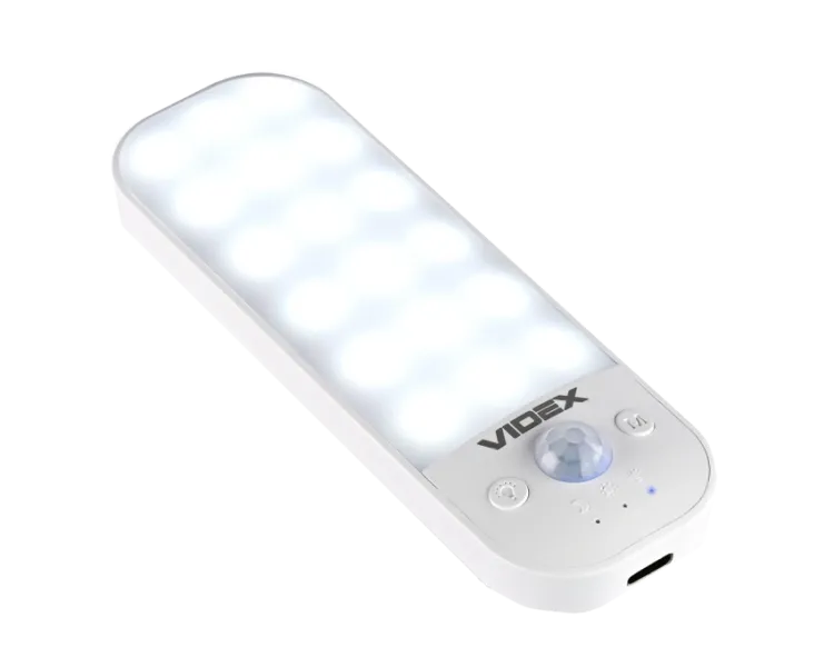 VIDEX VL-NL014W-S Світильник LED акумуляторний з датчиком руху